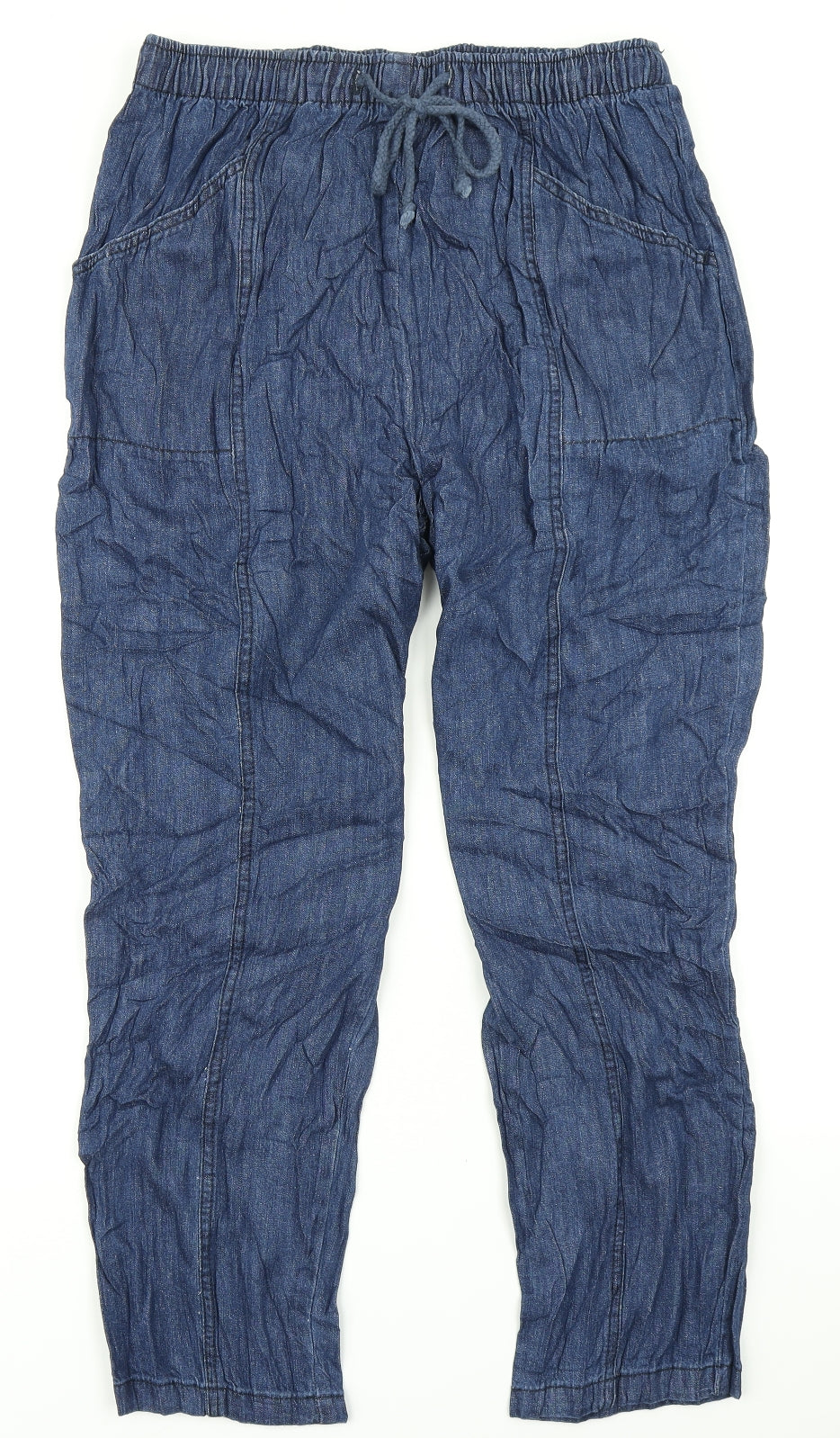 Amber Womens Blue  Denim Straight Jeans Size 16 L27 in
