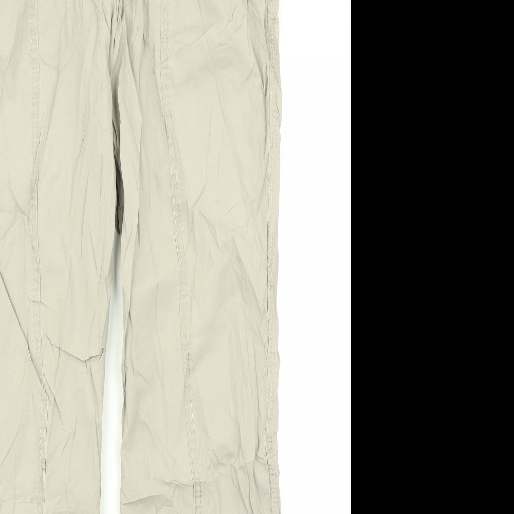 George Womens Brown   Cargo Trousers Size 14 L29 in