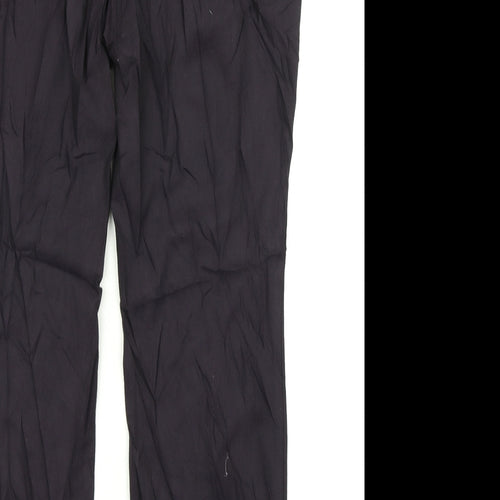 Per Una Womens Purple Herringbone  Dress Pants Trousers Size 36 in L29 in