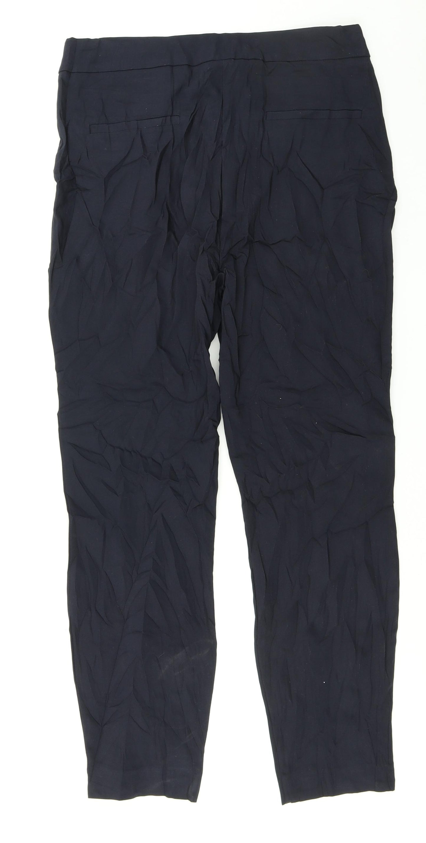 Papaya Womens Blue   Dress Pants Trousers Size 12 L25 in