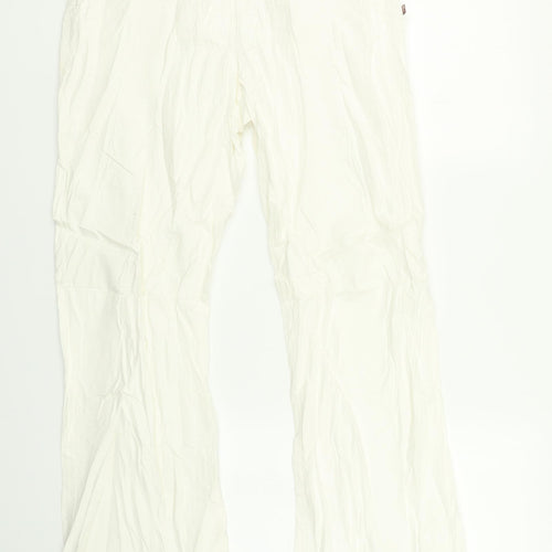 Carry  Womens White   Dress Pants Trousers Size L L29 in