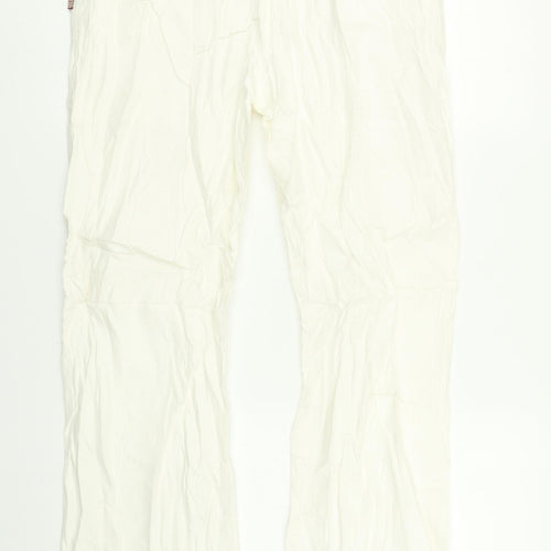 Carry  Womens White   Dress Pants Trousers Size L L29 in