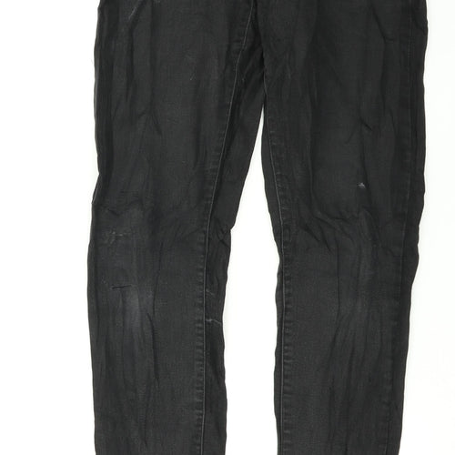 VERO MODA Womens Black  Denim Skinny Jeans Size 34 L32 in