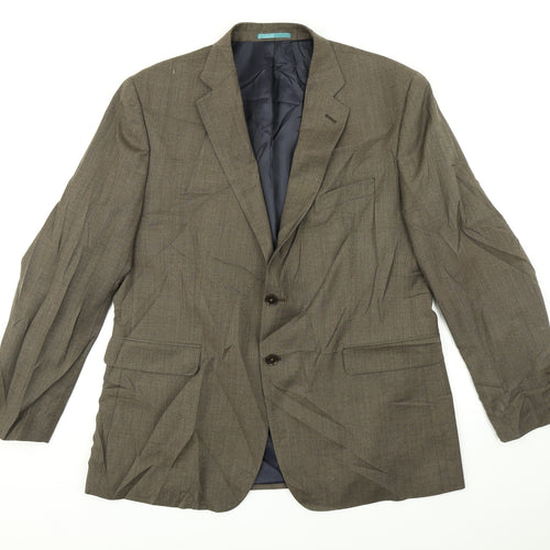 Charles Tyrwhitt Mens Brown   Jacket Blazer Size 46