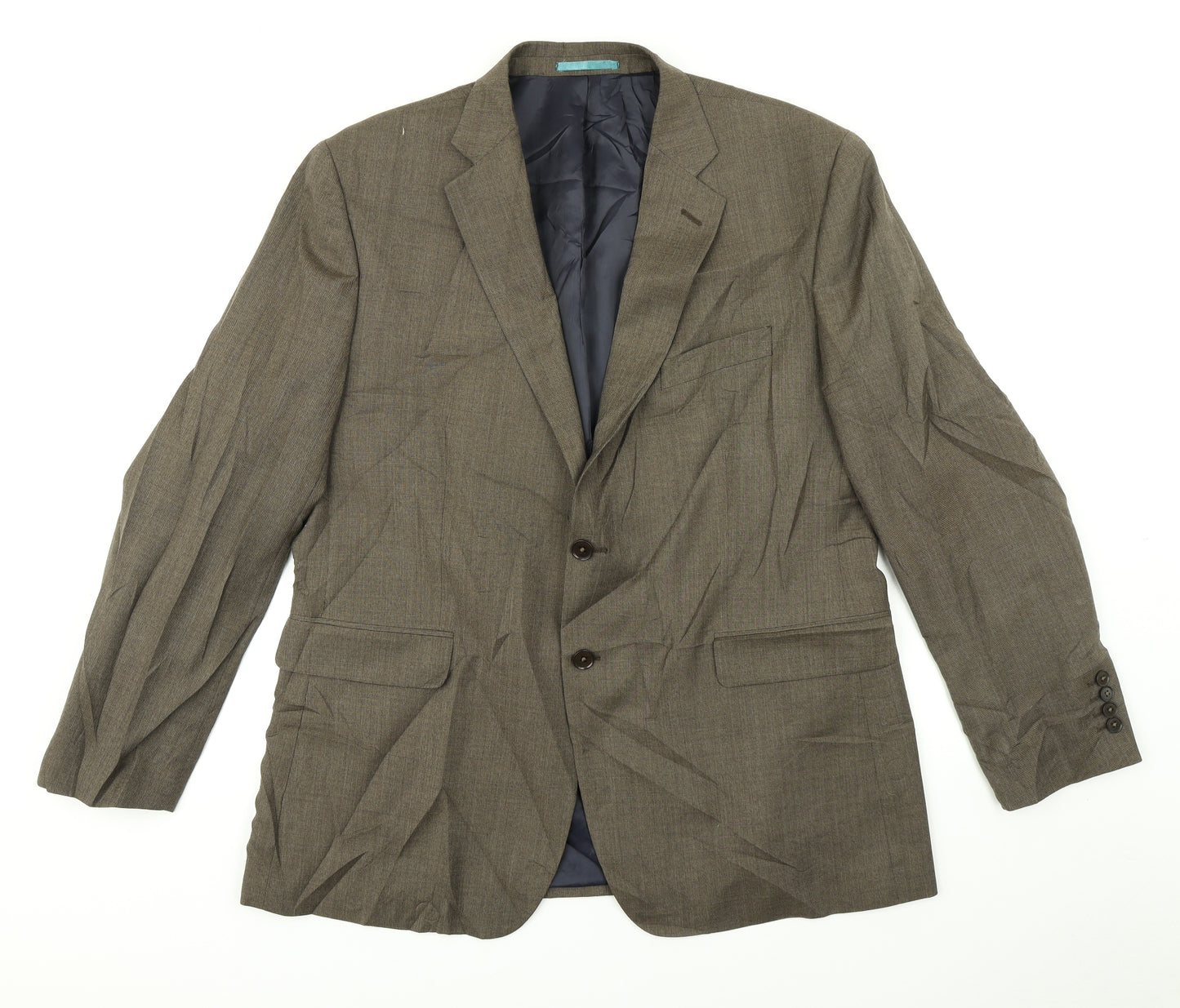 Charles Tyrwhitt Mens Brown   Jacket Blazer Size 46