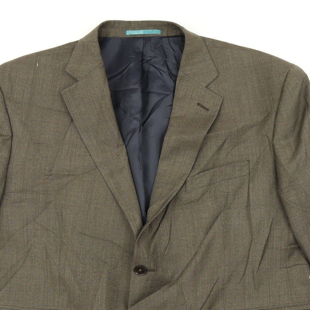 Charles Tyrwhitt Mens Brown   Jacket Blazer Size 46