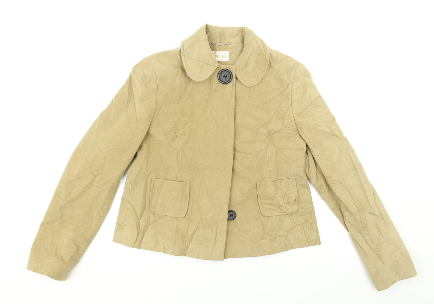 Xample Womens Brown   Overcoat Coat Size 12