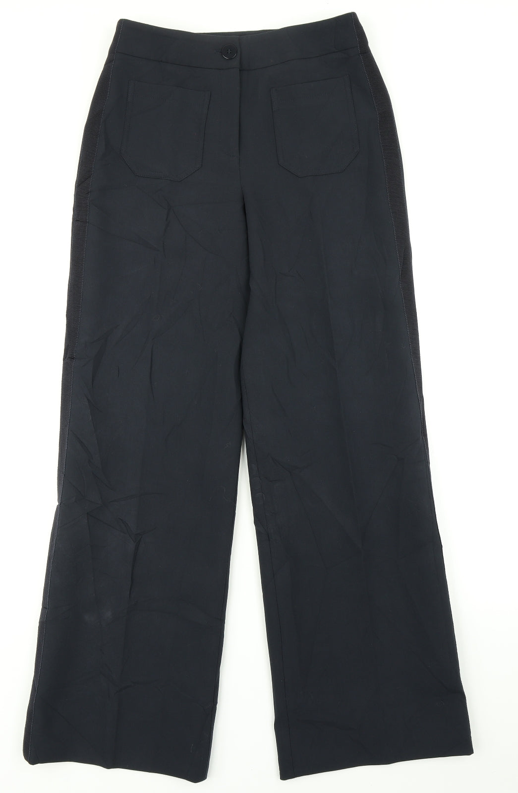Me + Em Womens Blue   Dress Pants Trousers Size 6 L28 in