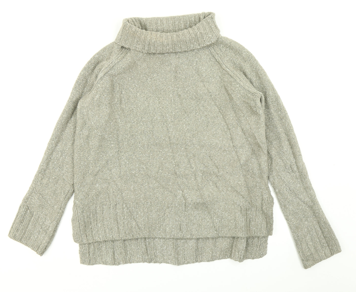H&M Womens Grey  Knit Pullover Jumper Size XS