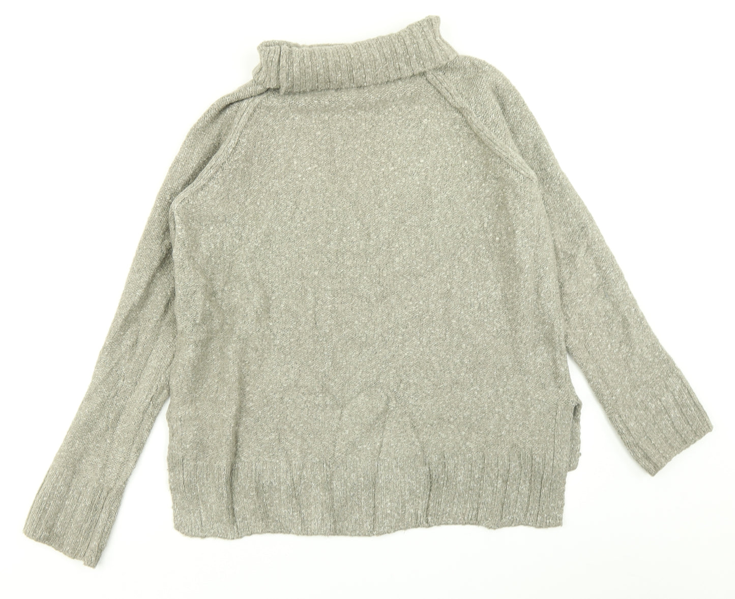 H&M Womens Grey  Knit Pullover Jumper Size XS