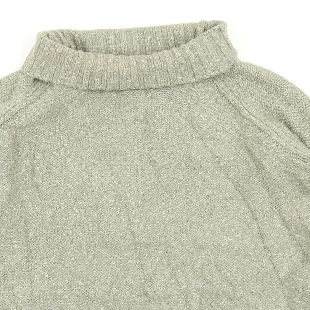 H&M Womens Grey  Knit Pullover Jumper Size XS