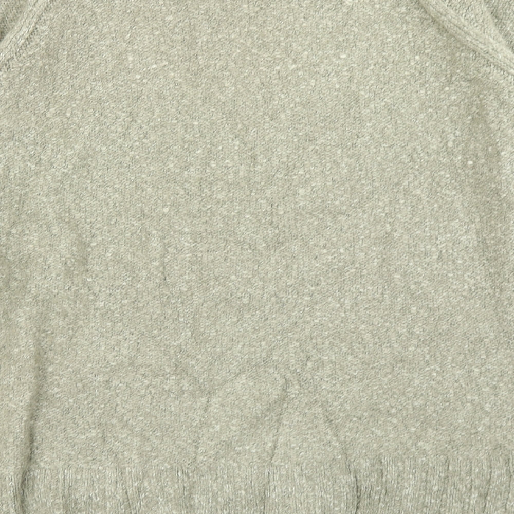H&M Womens Grey  Knit Pullover Jumper Size XS