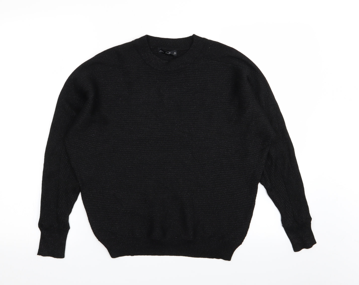 F&F Womens Black   Pullover Jumper Size 10