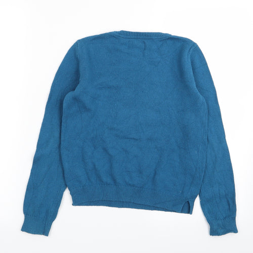 Mini Boden Girls Blue   Pullover Jumper Size 9-10 Years