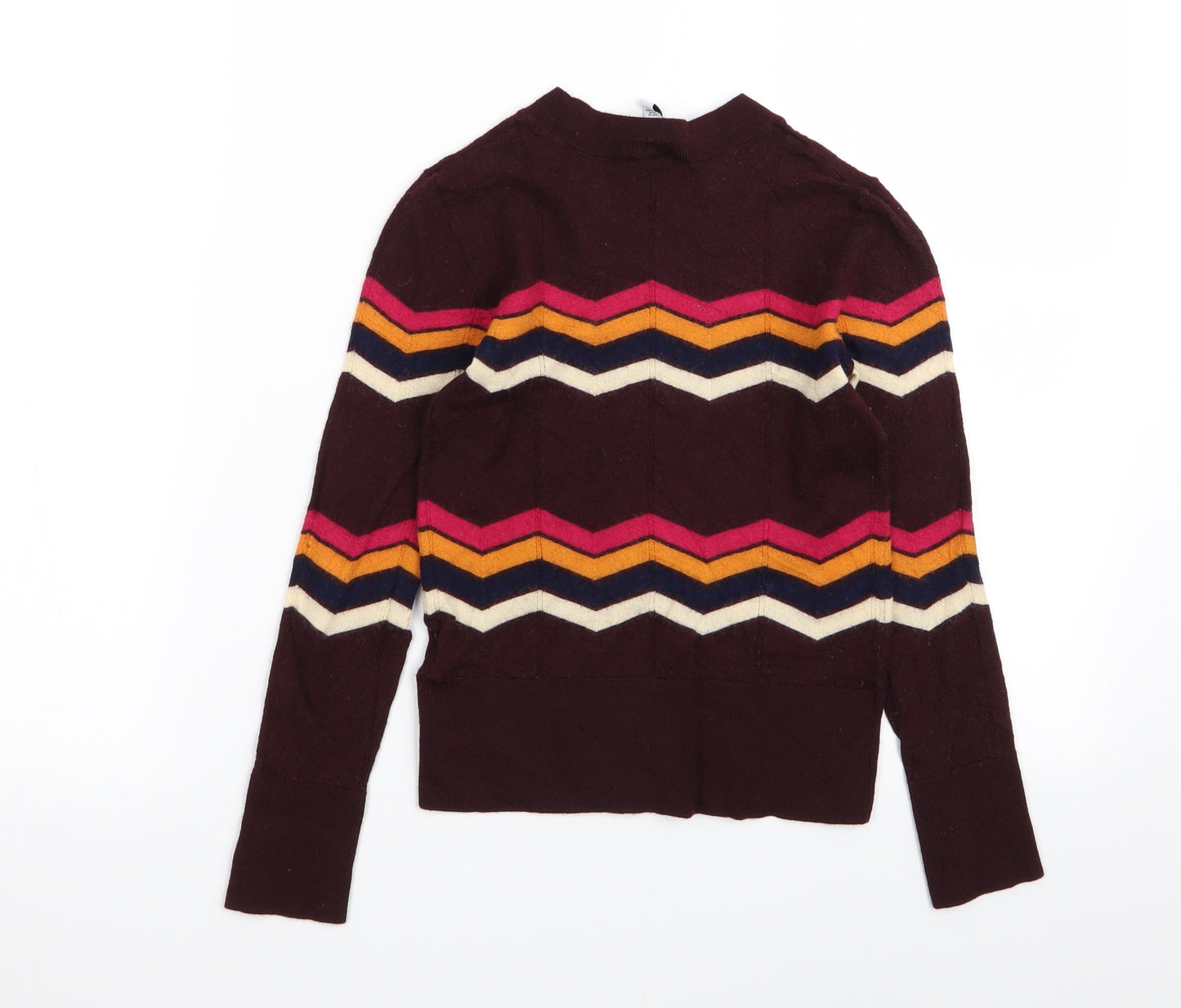 Paris atelier Womens Multicoloured Striped  Basic T-Shirt Size XS