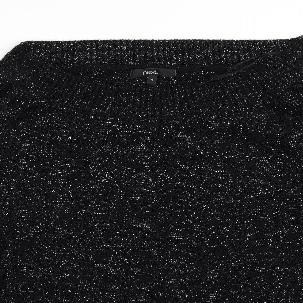 NEXT Womens Black   Pullover Jumper Size M