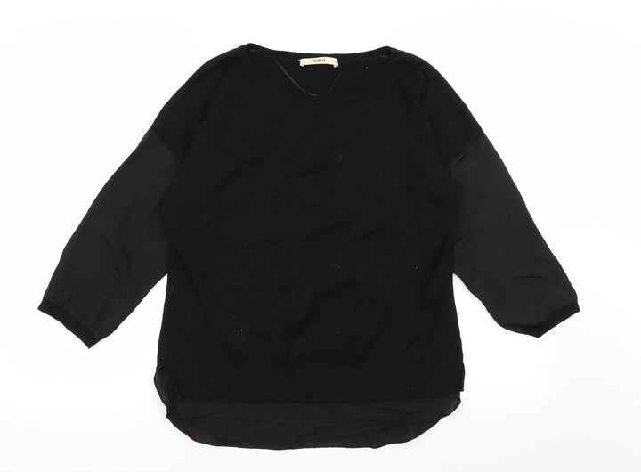Oasis Womens Black   Pullover Jumper Size S