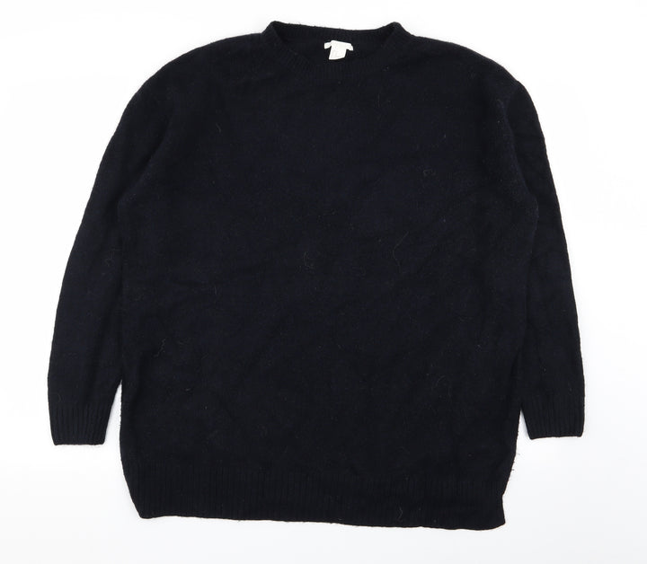 H&M Womens Blue   Pullover Jumper Size M