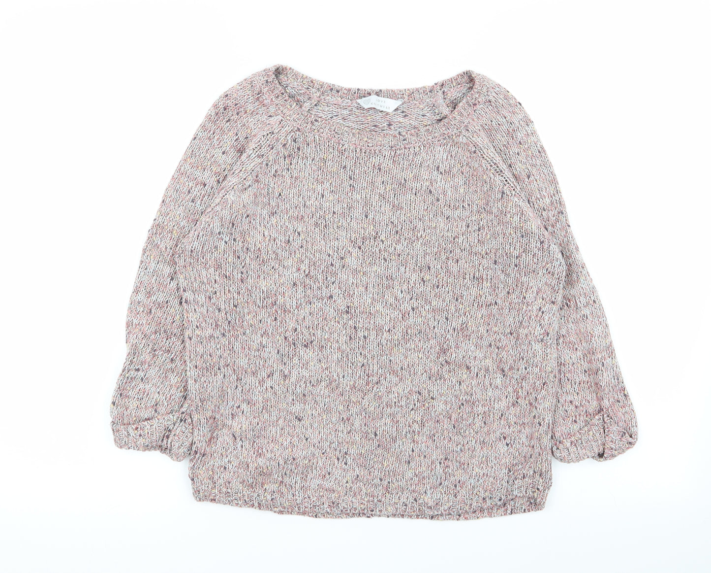 BHS Womens Multicoloured   Pullover Jumper Size 14