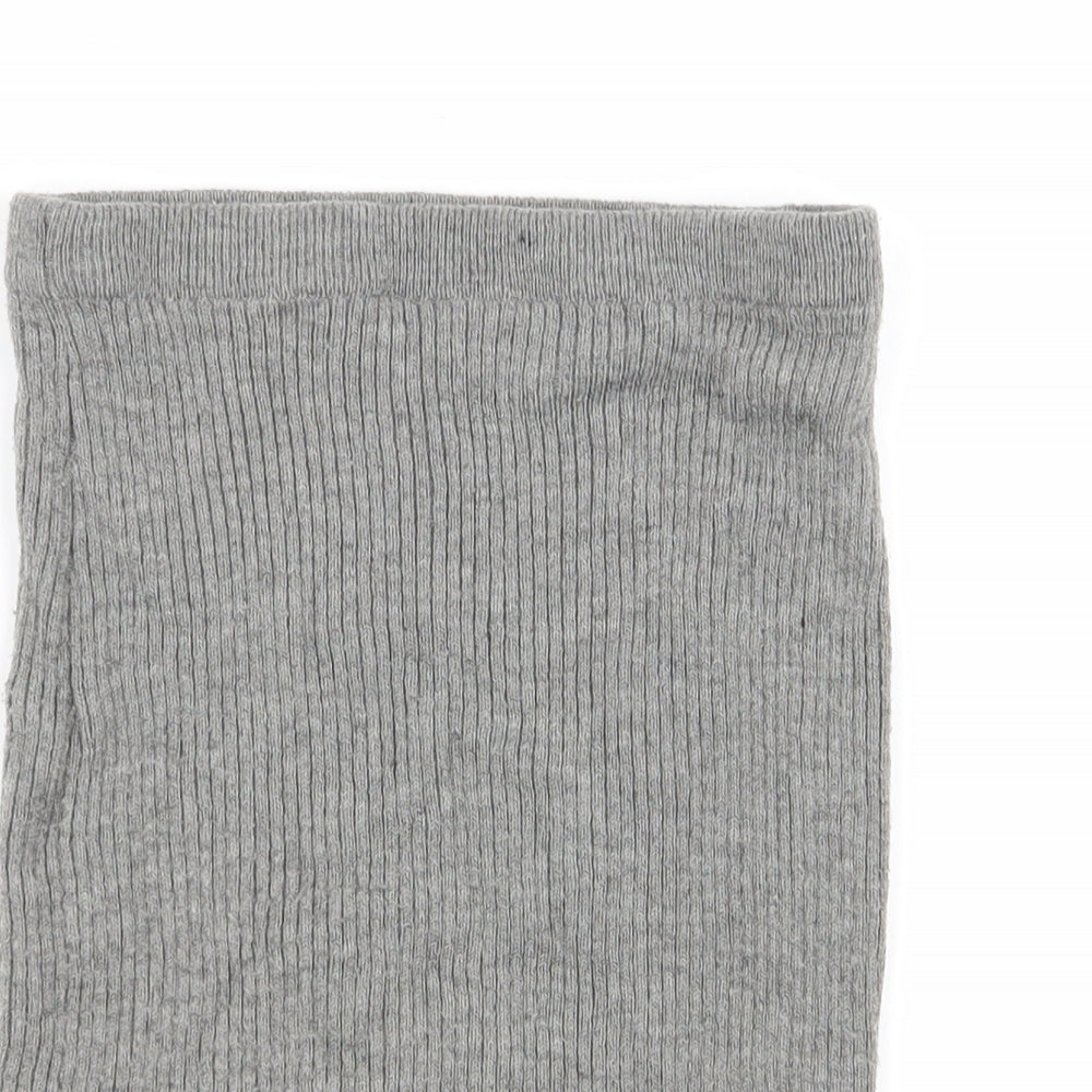 Primark Womens Grey   Straight & Pencil Skirt Size 6  - Stretch waistband
