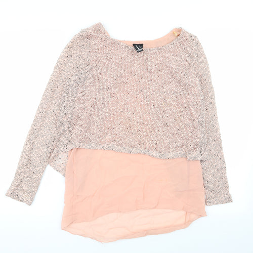 izabel Womens Pink   Pullover Jumper Size 8  - top/jumper