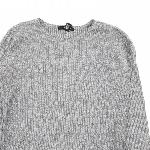 FOREVER 21 Womens Grey   Basic T-Shirt Size M