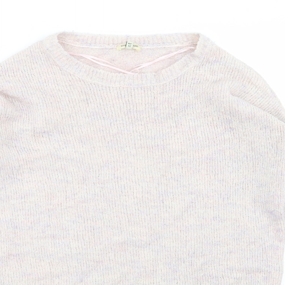 River Island Womens Pink   Pullover Jumper Size 6