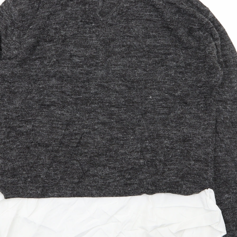 ESMARA Womens Grey   Pullover Jumper Size 10  - jumper/top