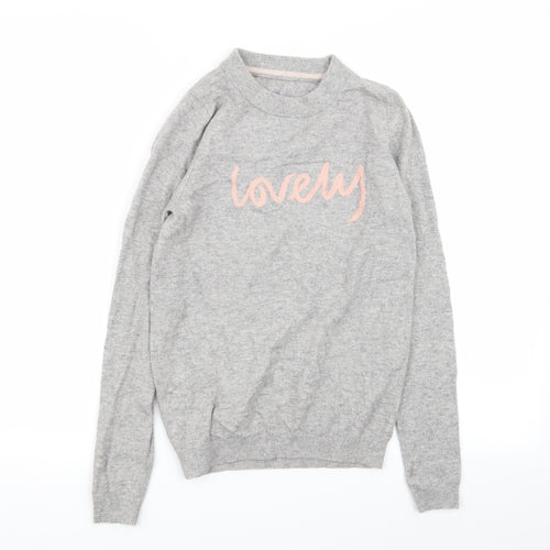 Preworn Womens Grey   Pullover Jumper Size XS