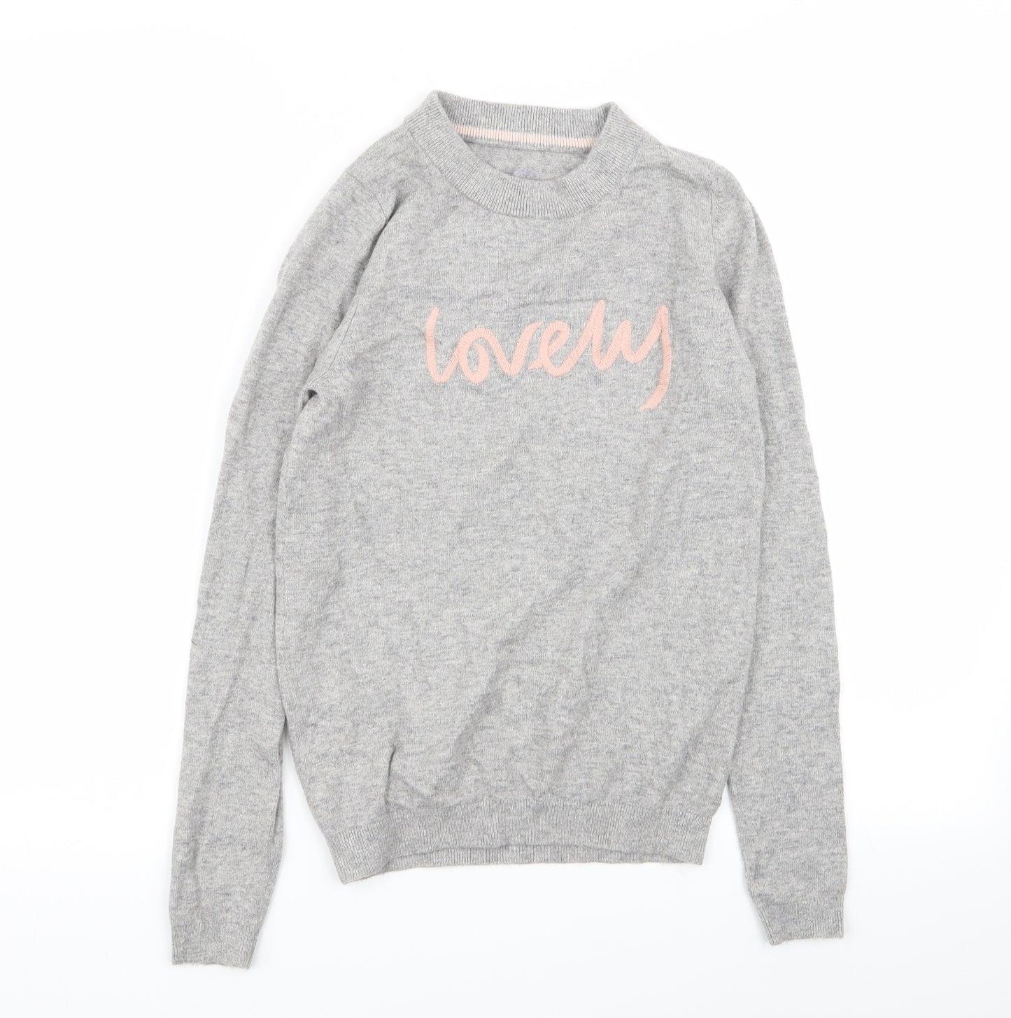 Preworn Womens Grey   Pullover Jumper Size XS