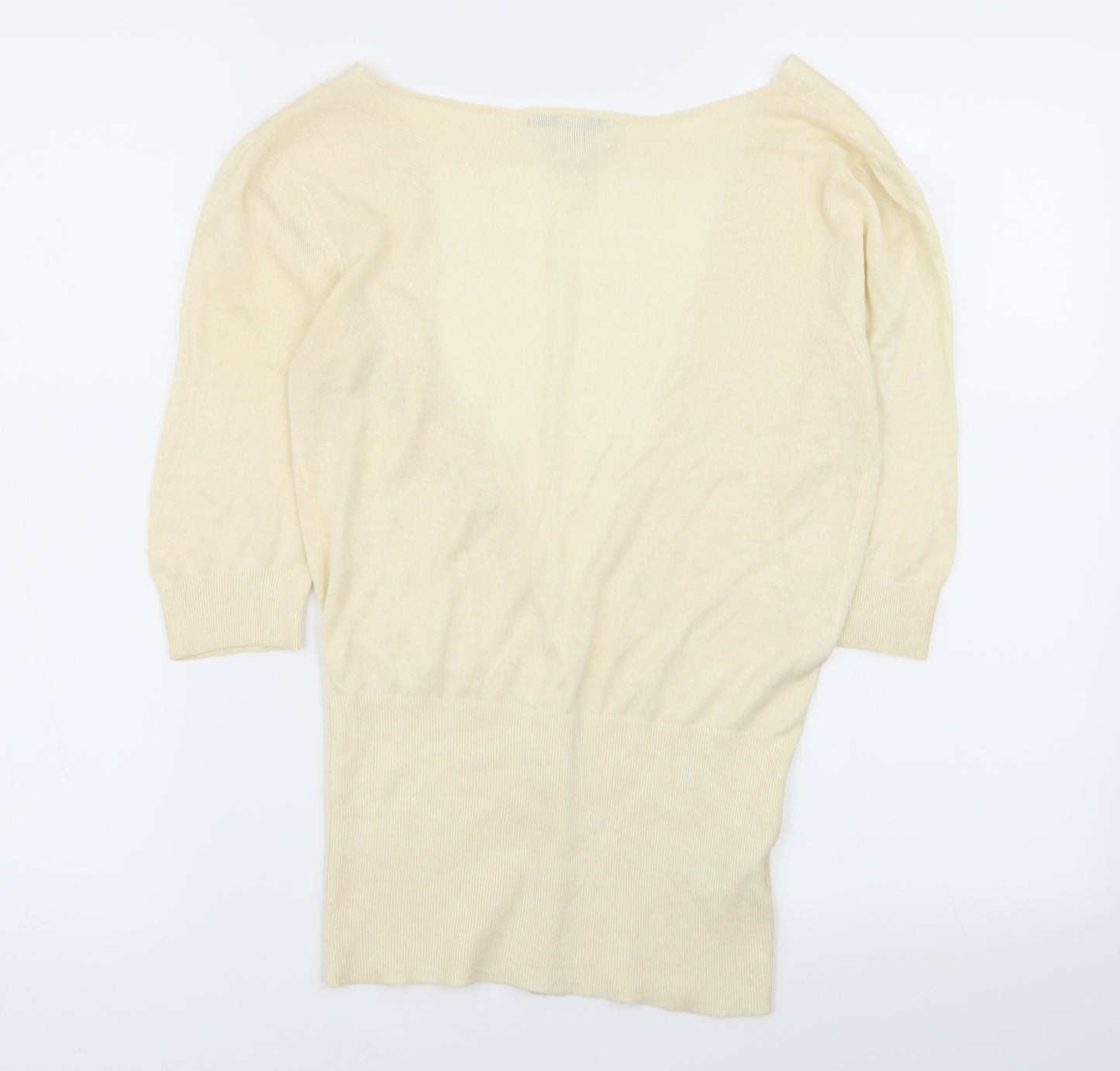 MNG  Womens Yellow   Cardigan Jumper Size M