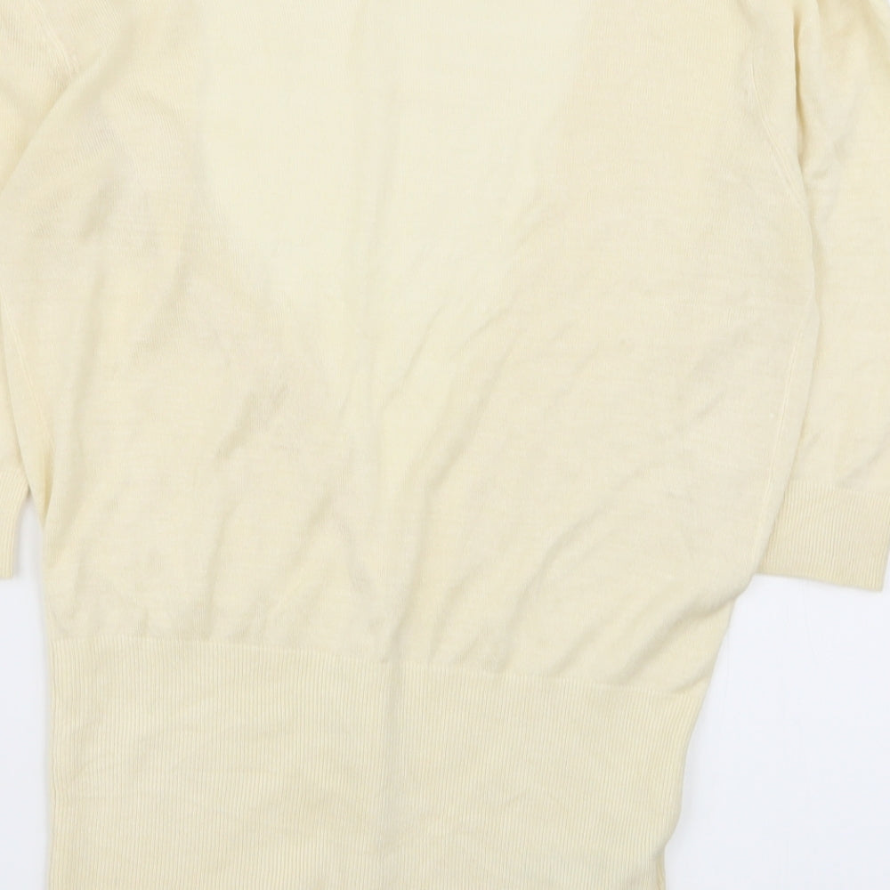 MNG  Womens Yellow   Cardigan Jumper Size M
