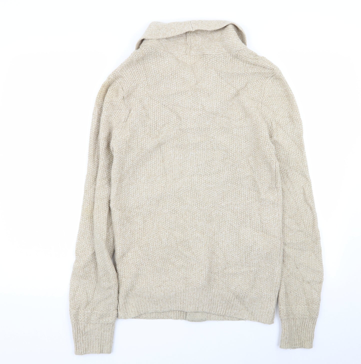 Topman Mens Beige   Cardigan Jumper Size XS