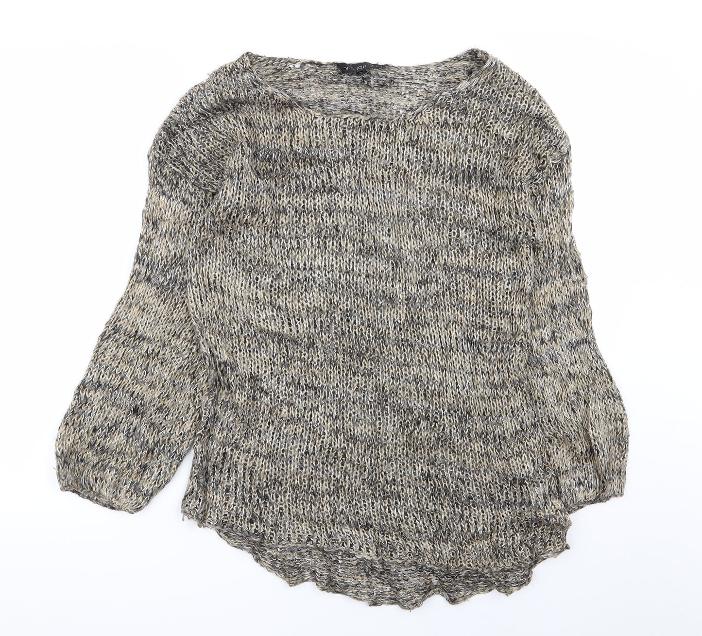 Topshop Womens Multicoloured   Pullover Jumper Size 10