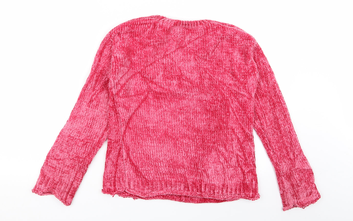 Matalan Girls Pink   Pullover Jumper Size 11 Years