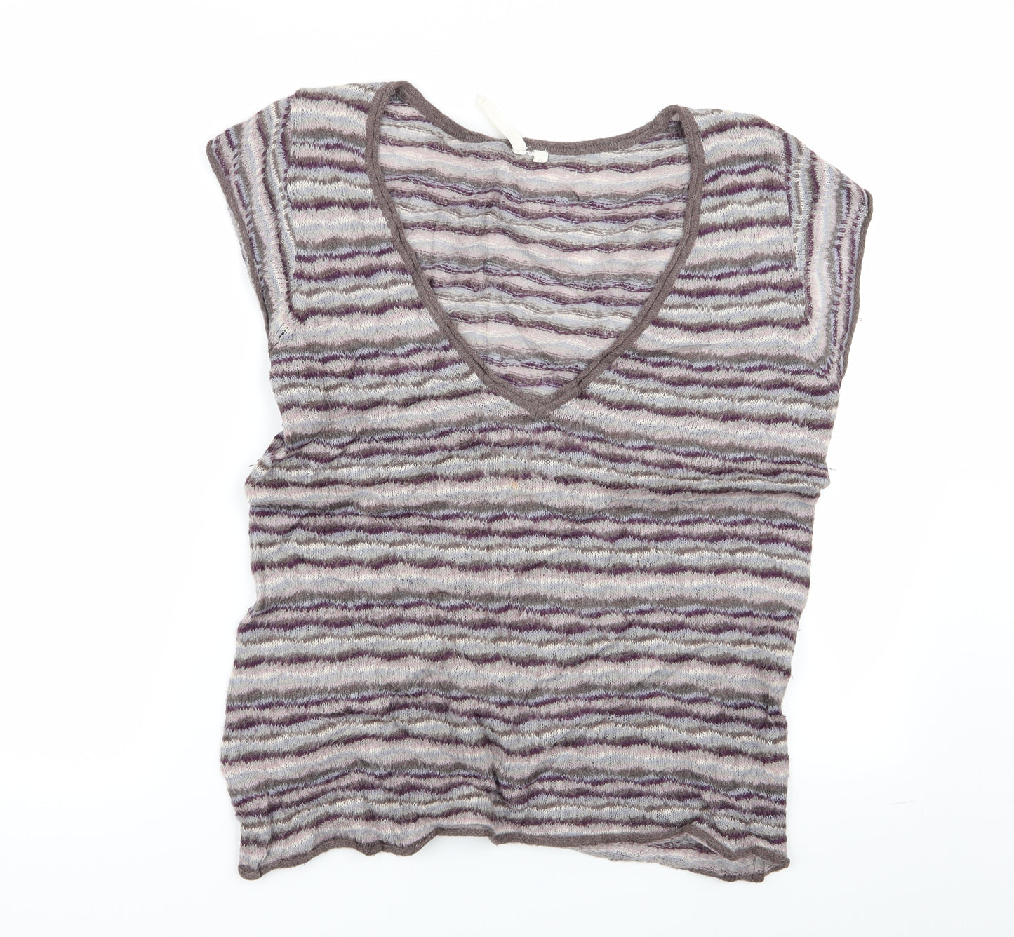 White Stuff Womens Multicoloured Striped  Pullover Jumper Size 14