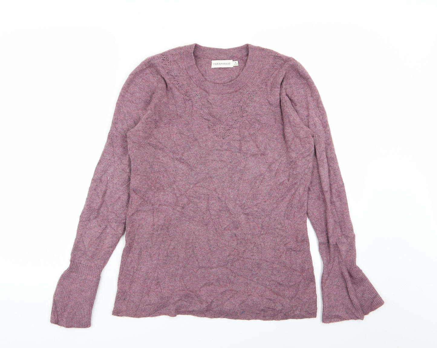 paraphase Womens Purple   Pullover Jumper Size 12