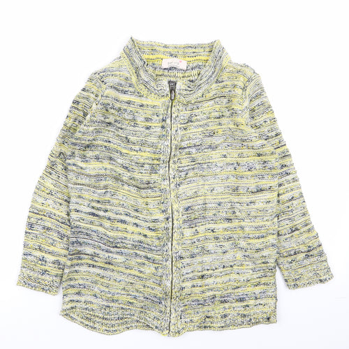Per Una Womens Multicoloured   Full Zip Jumper Size 8