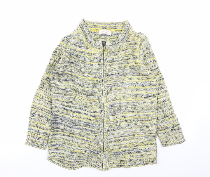 Per Una Womens Multicoloured   Full Zip Jumper Size 8