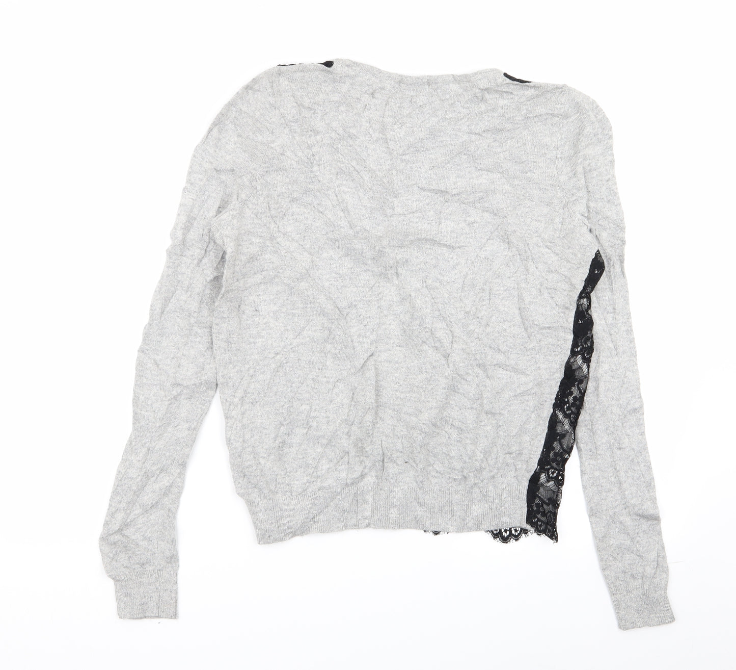 Topshop Womens Multicoloured Floral  Pullover Jumper Size 8