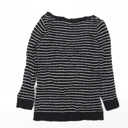 JNY Womens Multicoloured Striped  Pullover Jumper Size S