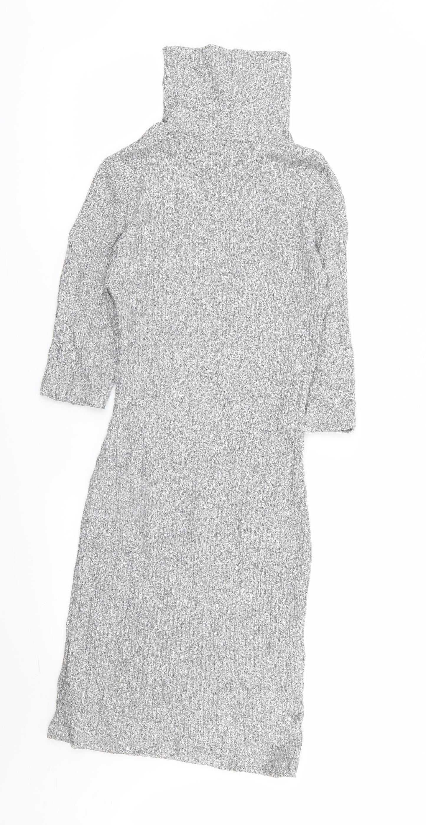 Topshop Womens Grey   Jumper Dress  Size 6