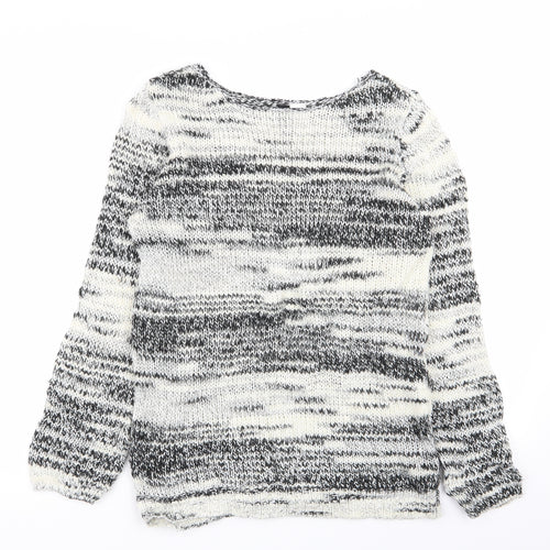 Divided by H&M Womens Multicoloured Geometric  Pullover Jumper Size XS