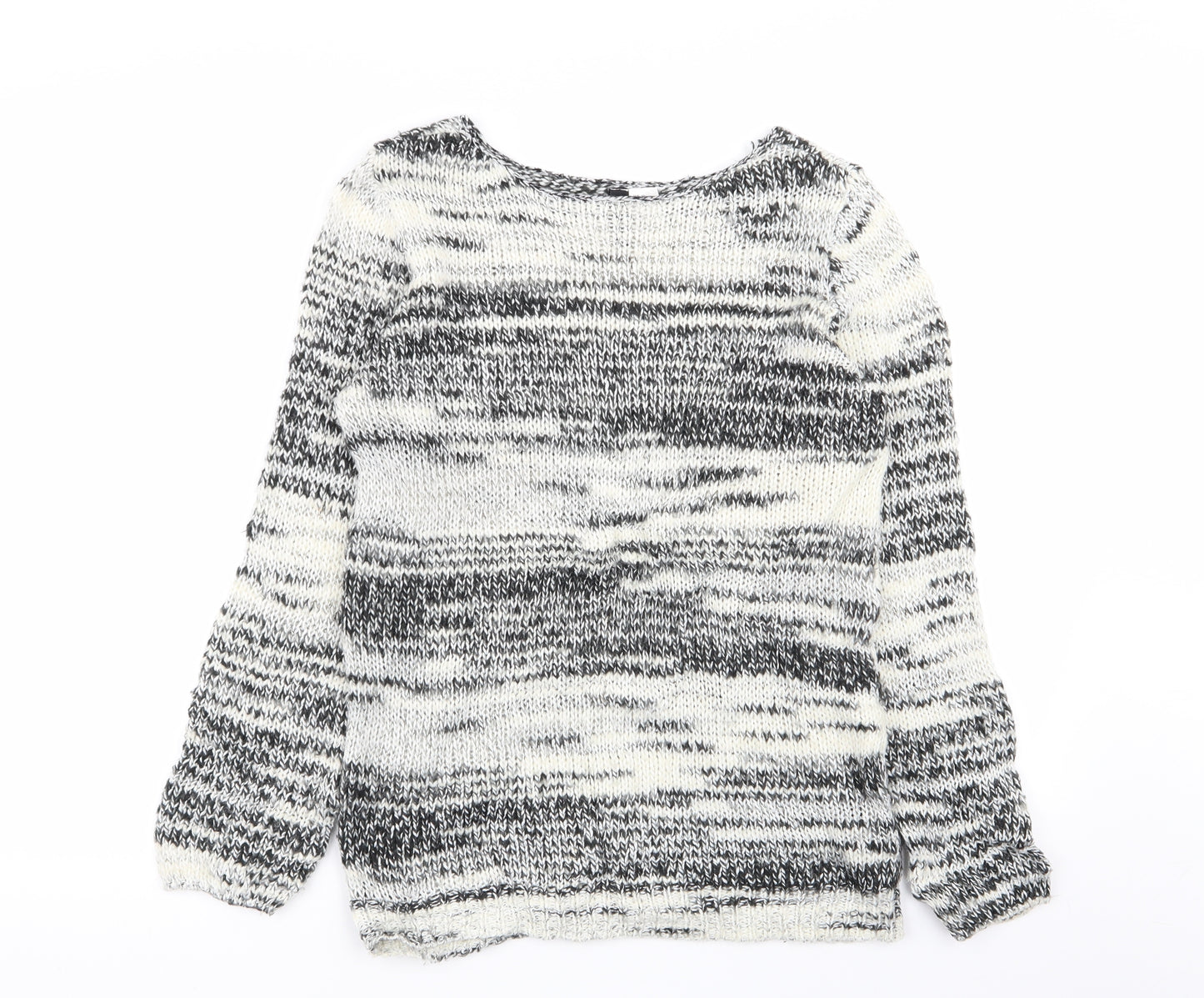 Divided by H&M Womens Multicoloured Geometric  Pullover Jumper Size XS