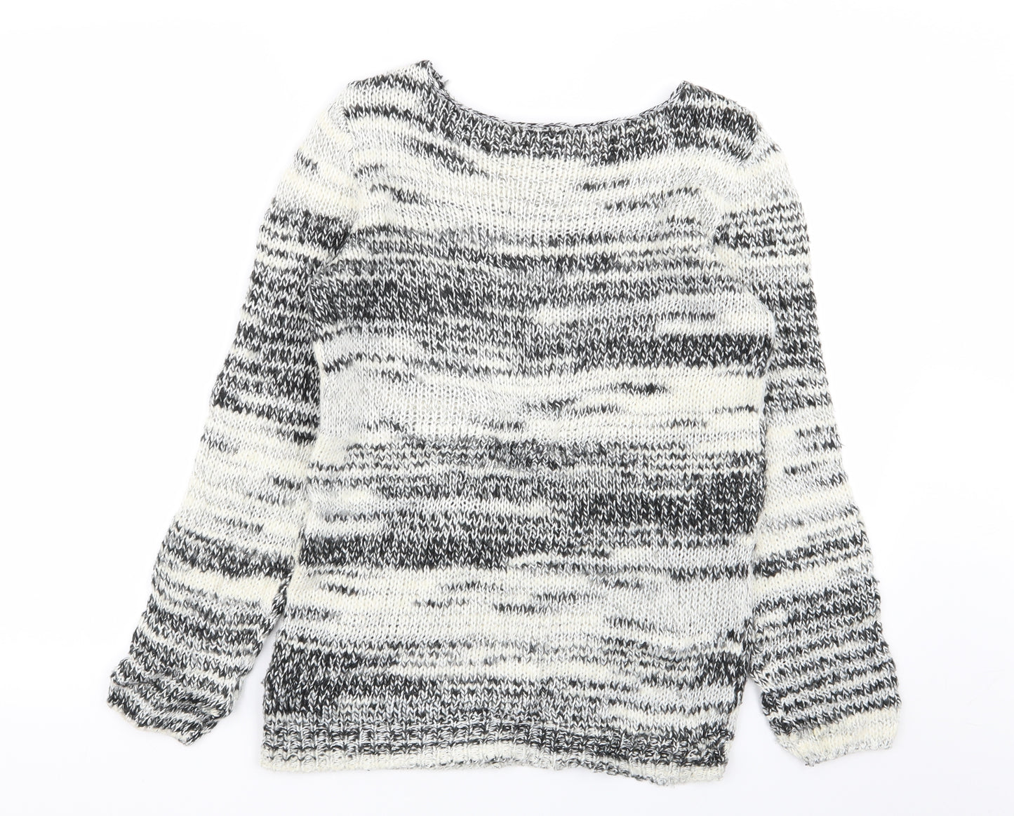 Divided by H&M Womens Multicoloured Geometric  Pullover Jumper Size XS
