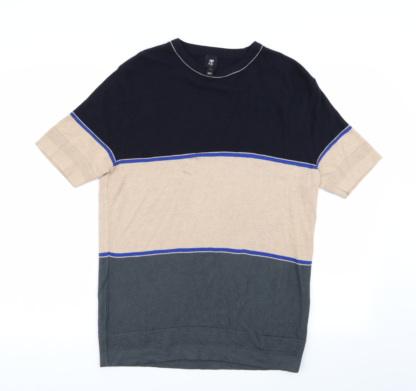 River Island Mens Multicoloured    T-Shirt Size M