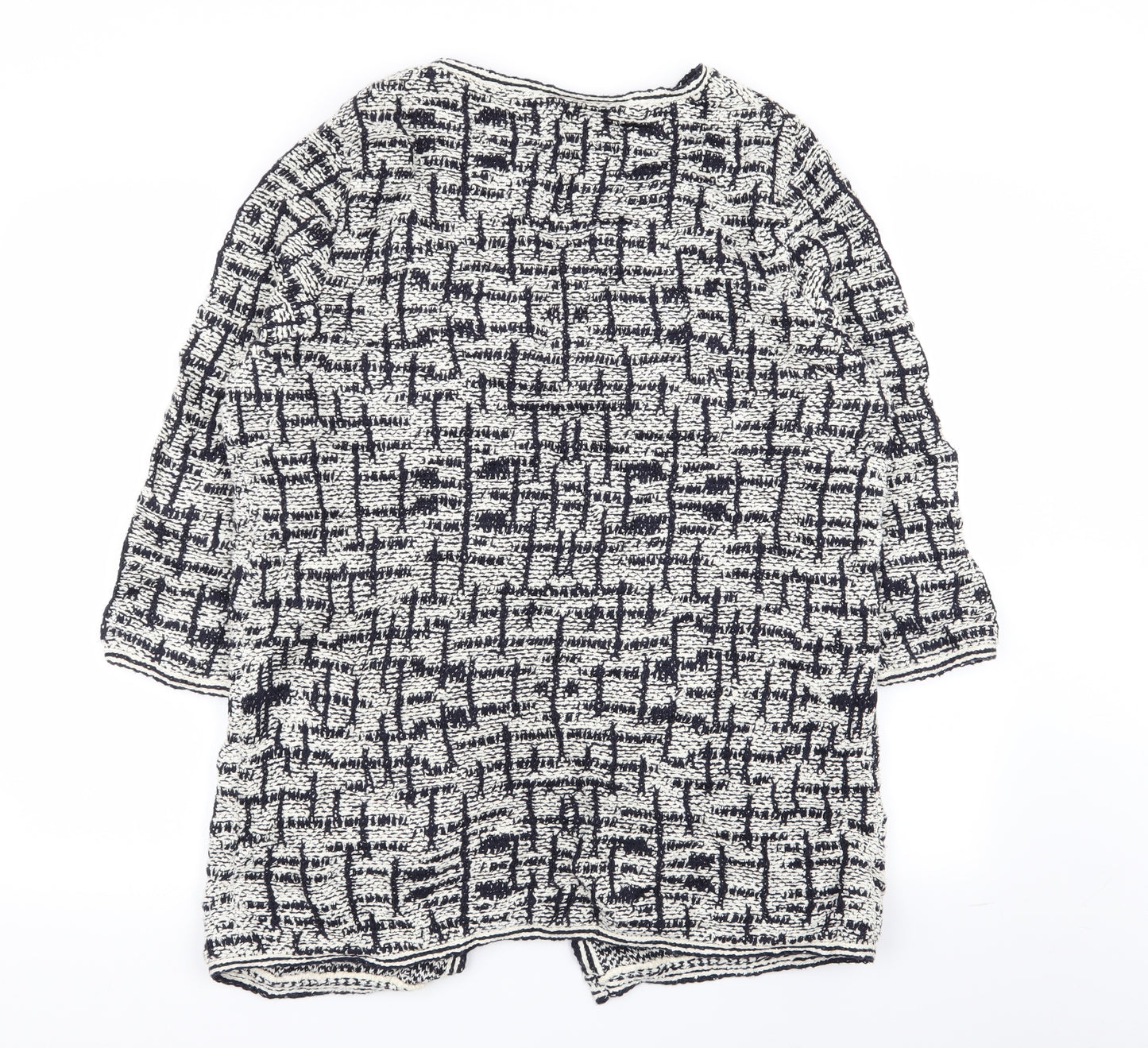 F&F Womens Multicoloured Geometric  Cardigan Jumper Size 14