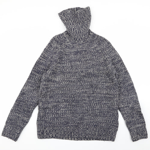 H&M Womens Blue   Pullover Jumper Size S
