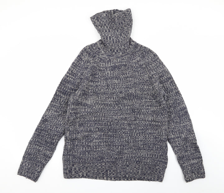 H&M Womens Blue   Pullover Jumper Size S