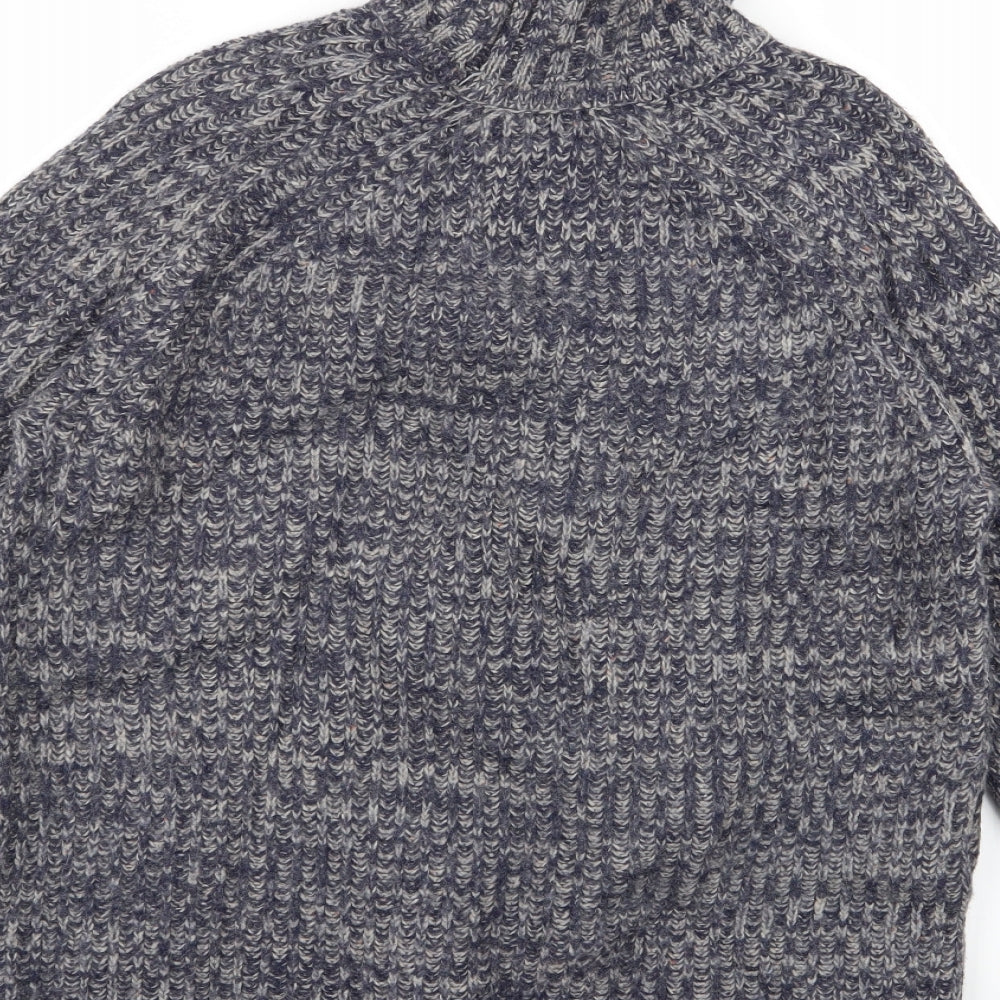 H&M Womens Blue   Pullover Jumper Size S